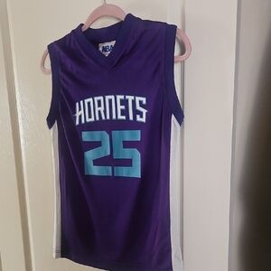 Adidas Youths NBA Al JEFFERSON #25 Charlotte Hornets G 14/16 Y L 14/16 PURPLE